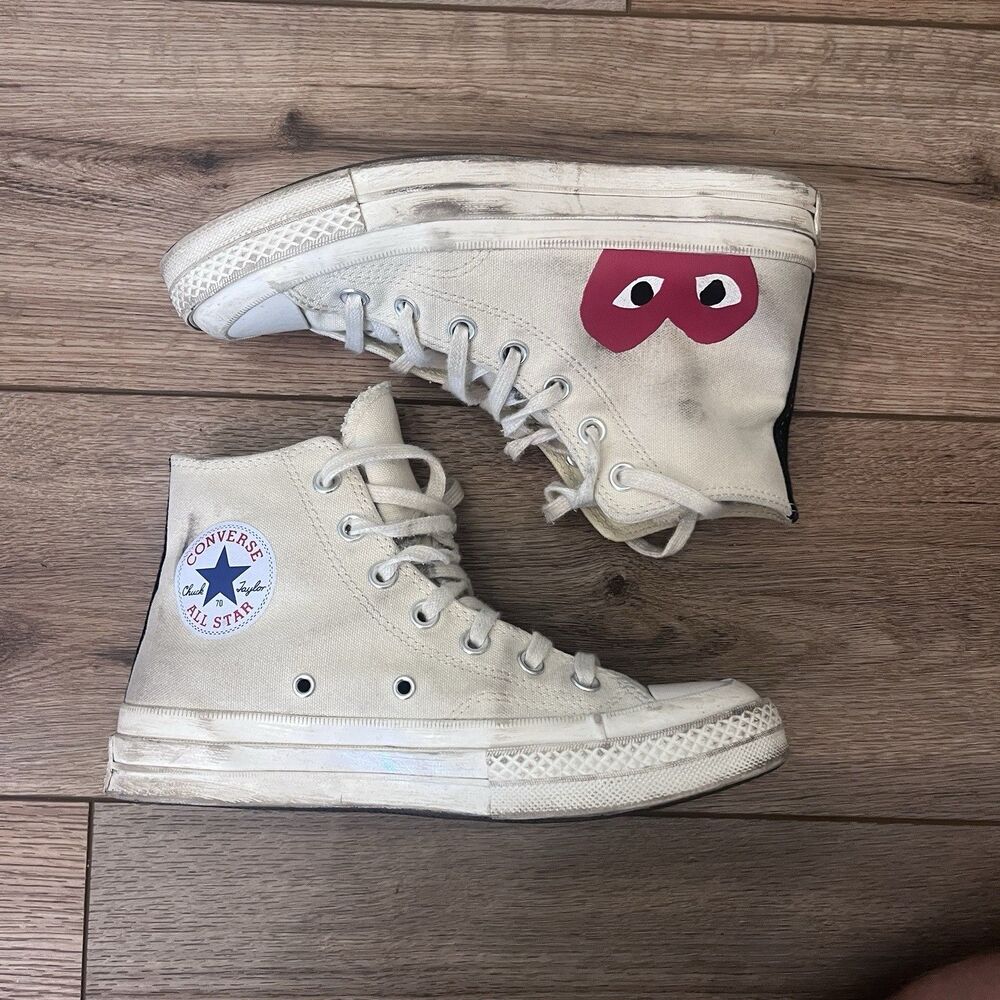 Converse Comme des Garçons CDG x Chuck Taylor All Star Hi Women's 7.5 Sneakers - Picture 7 of 7